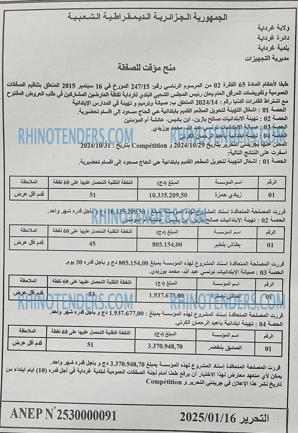 التحرير