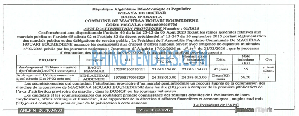 Jeunesse d'Algerie
