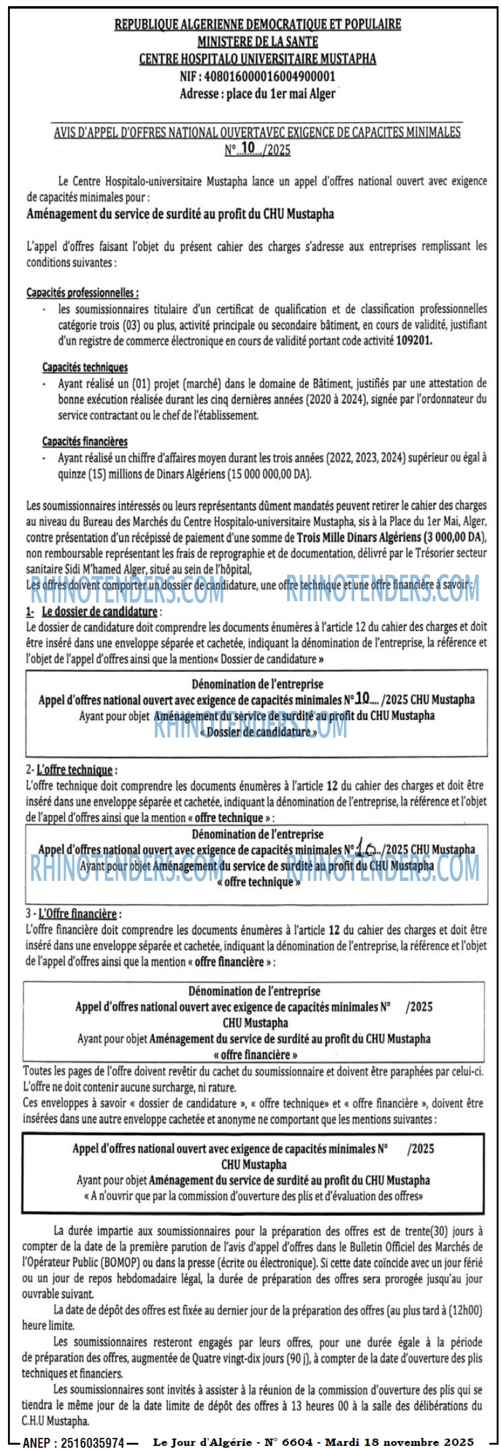 Le Jour d'Algérie