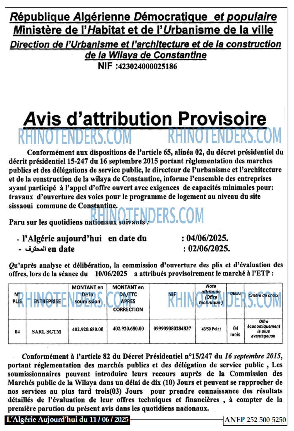 Aujourd'hui