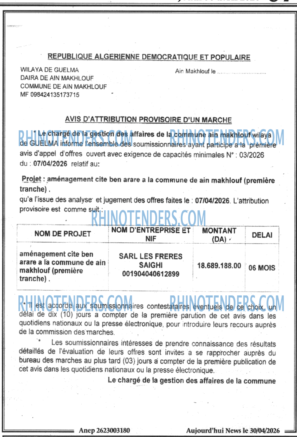 Aujourd'hui