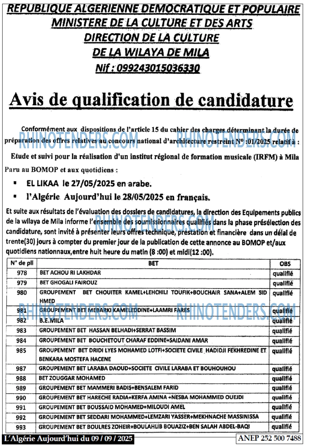 Aujourd'hui