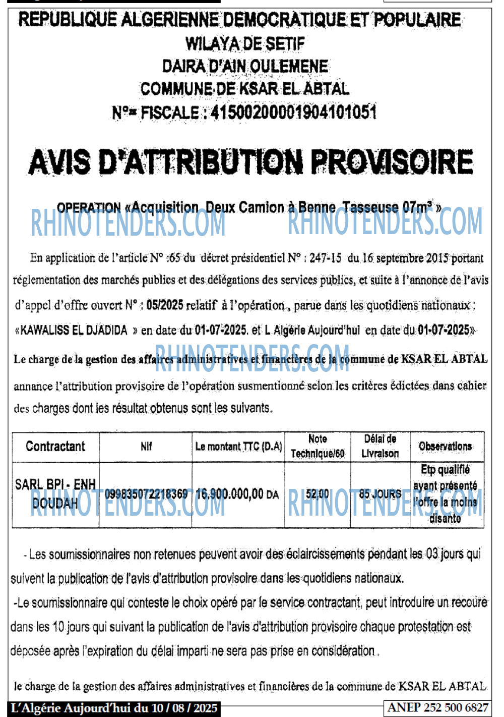 Aujourd'hui