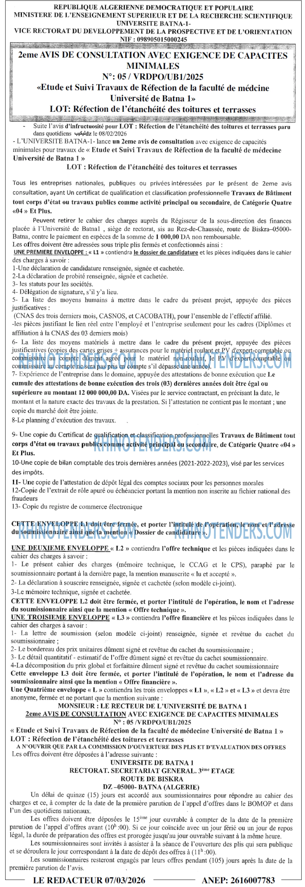 LE REDACTEUR