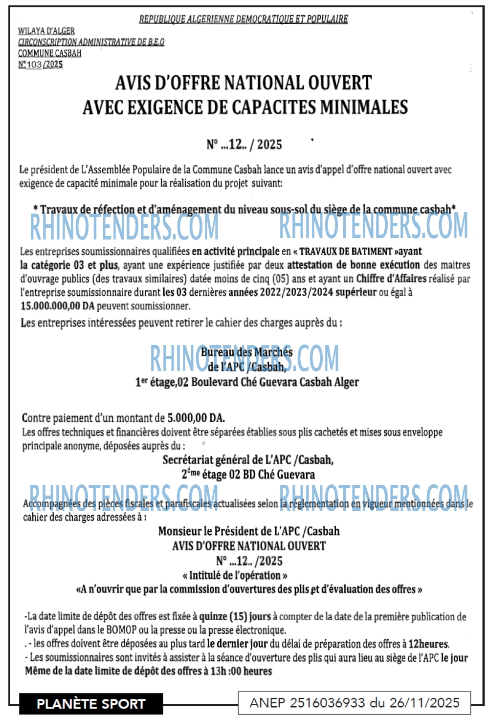 PLANETE SPORT