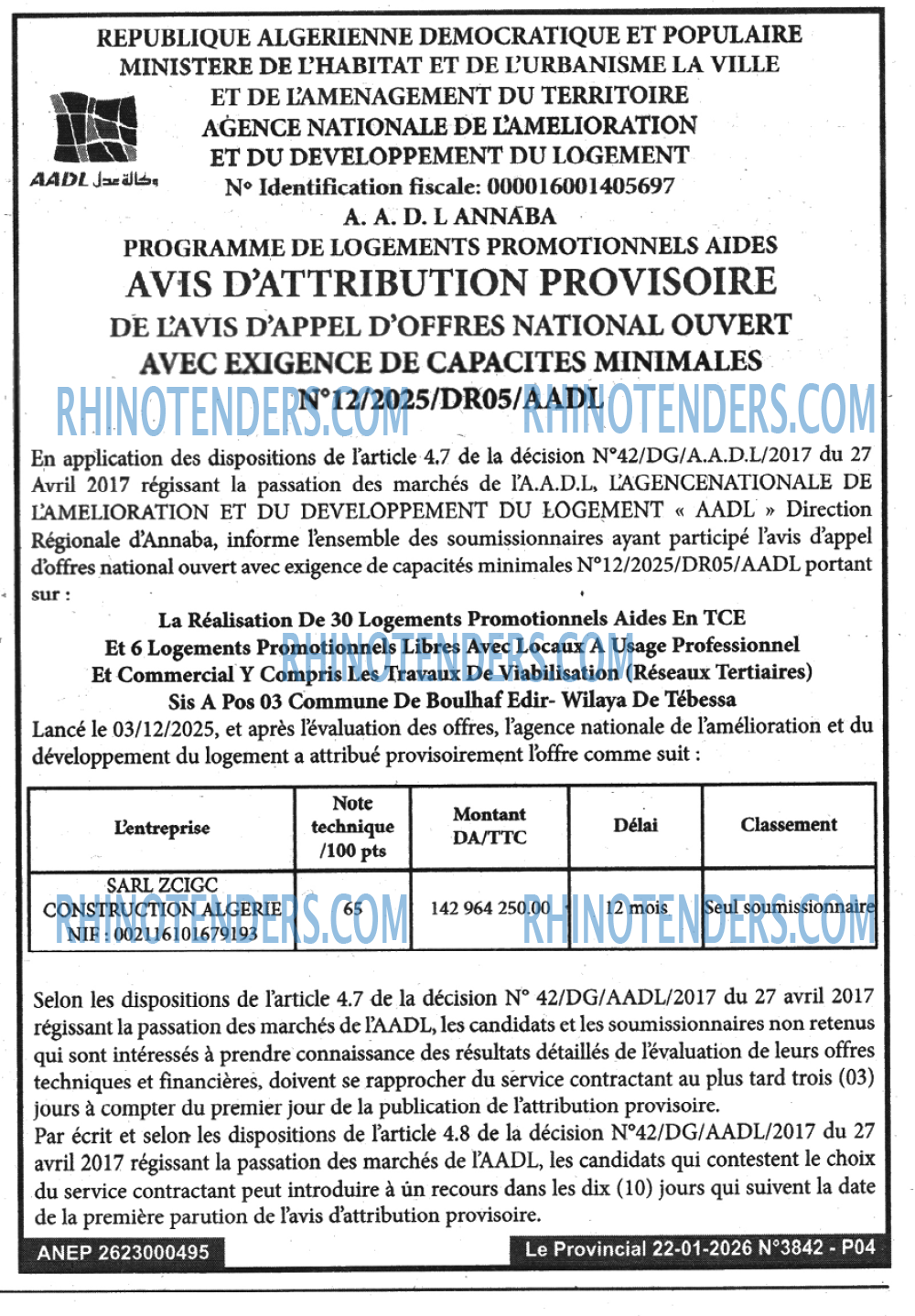 LE PROVINCIAL