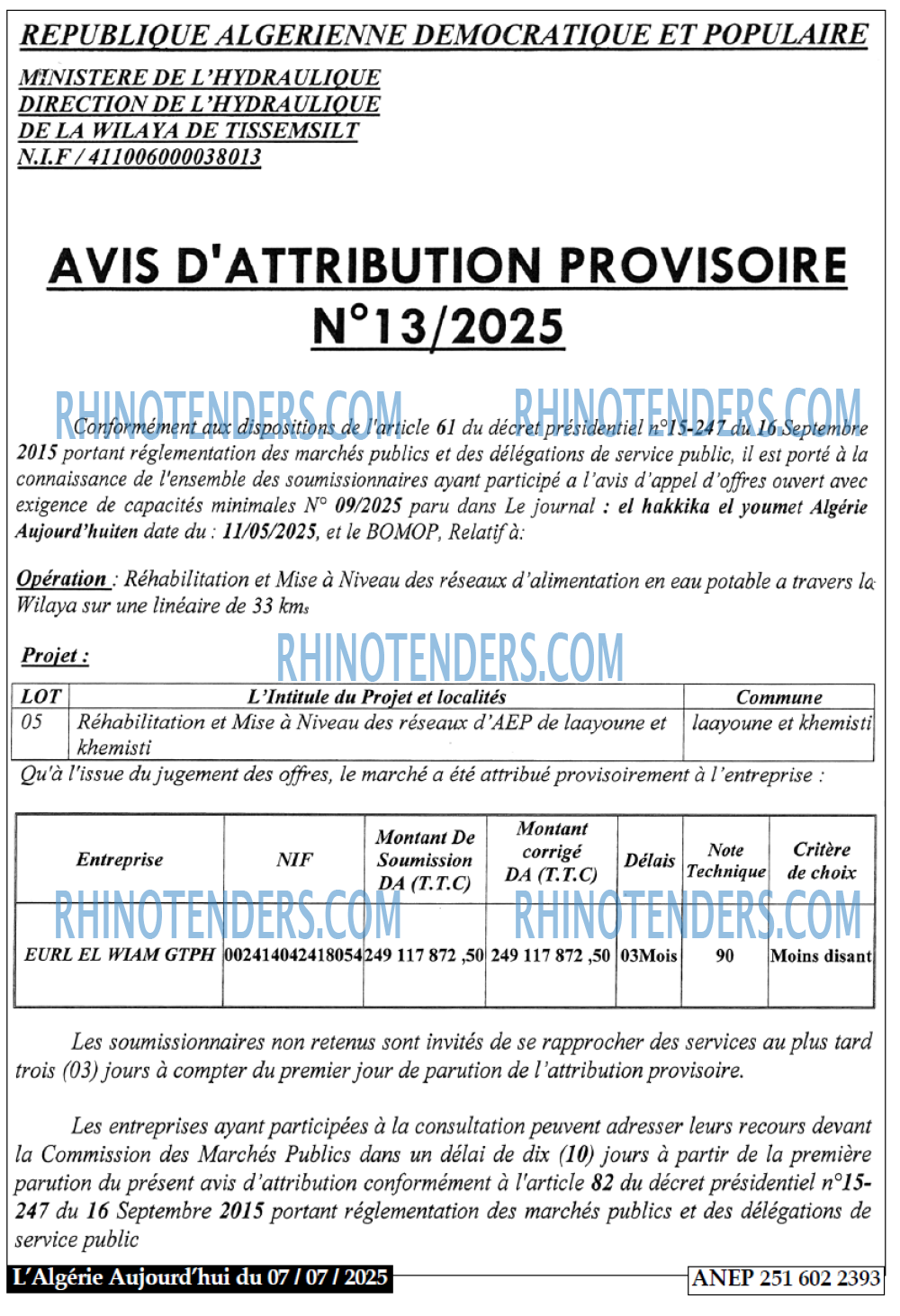 Aujourd'hui