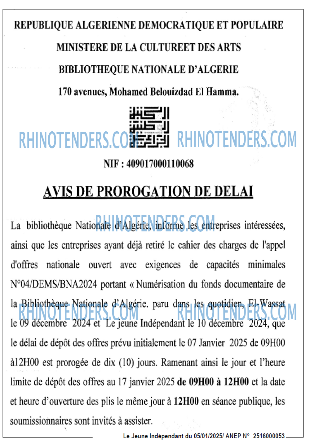 Le jeune indépendant
