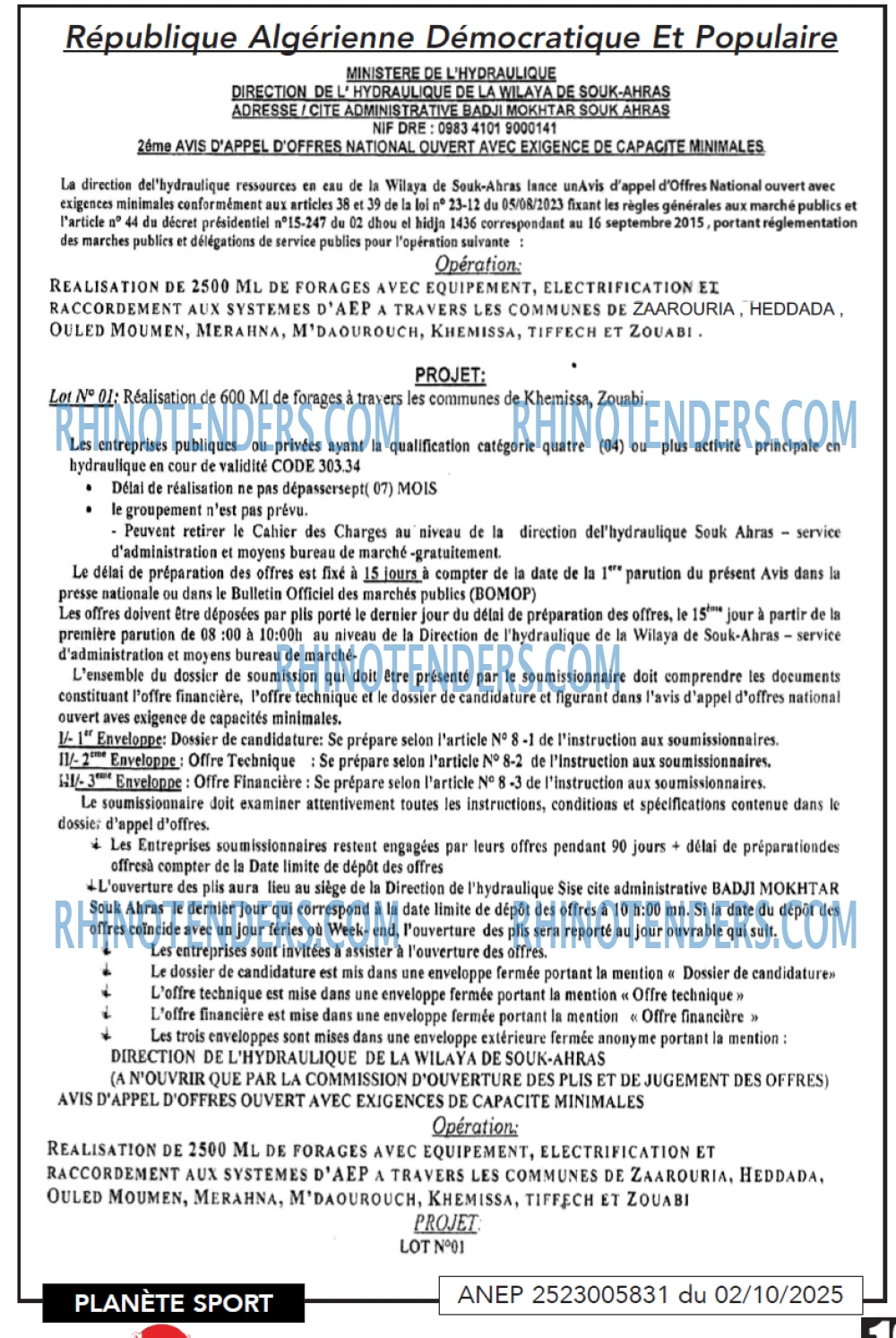 PLANETE SPORT