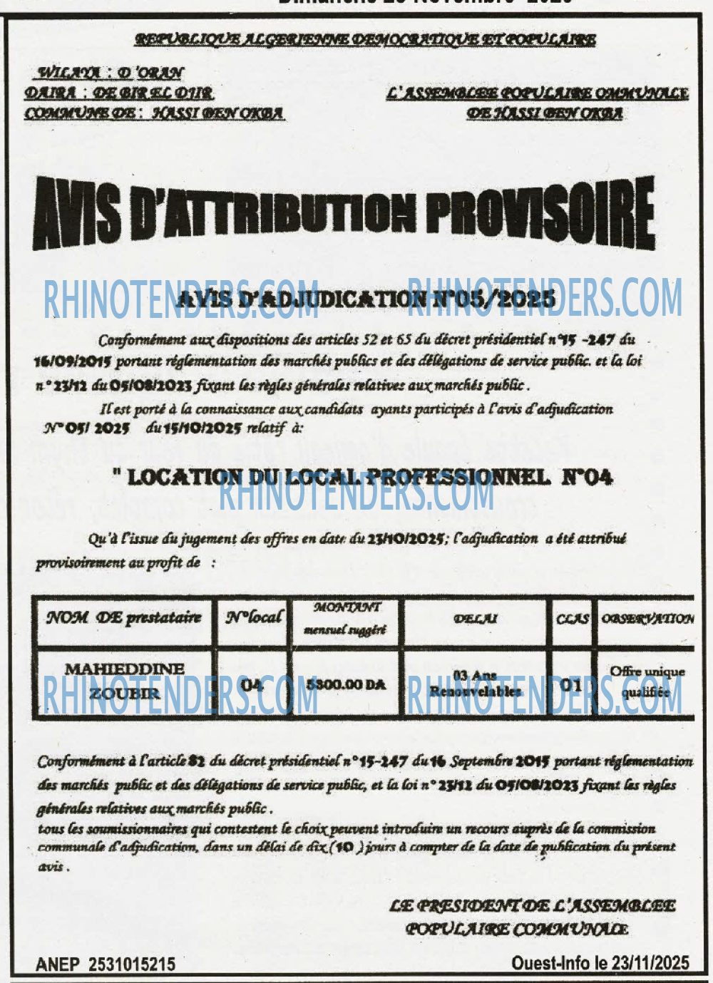 OUEST INFO
