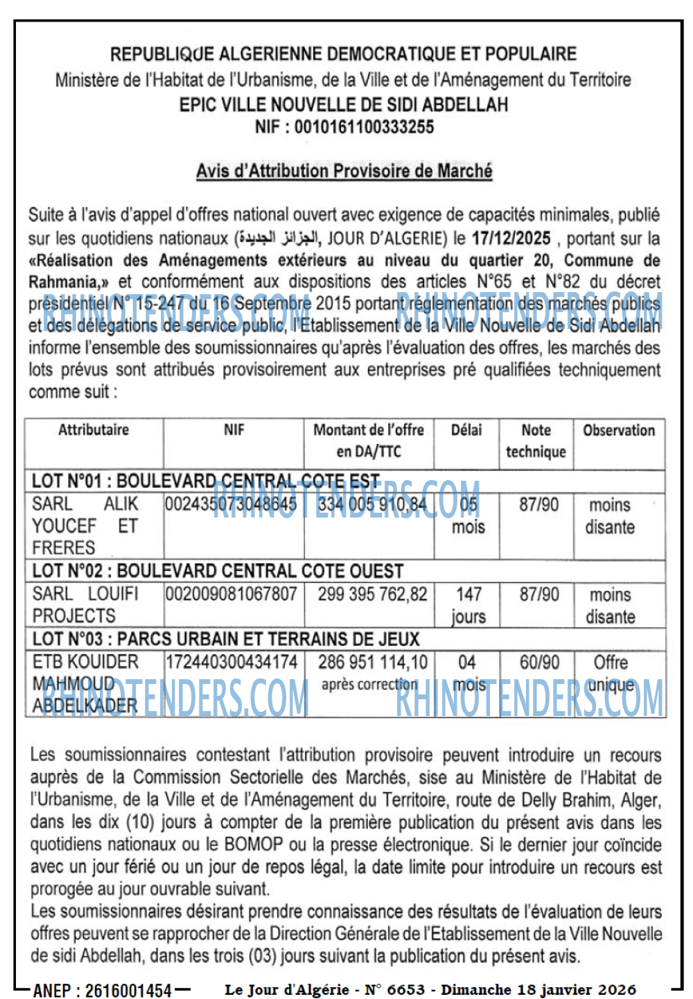 Le Jour d'Algérie