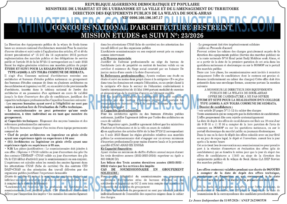 Jeune Independant