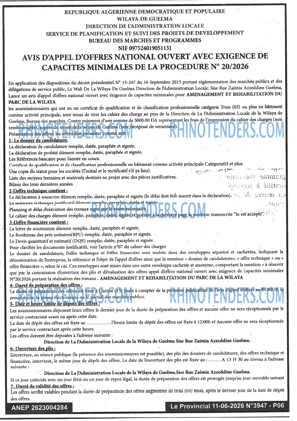 LE PROVINCIAL