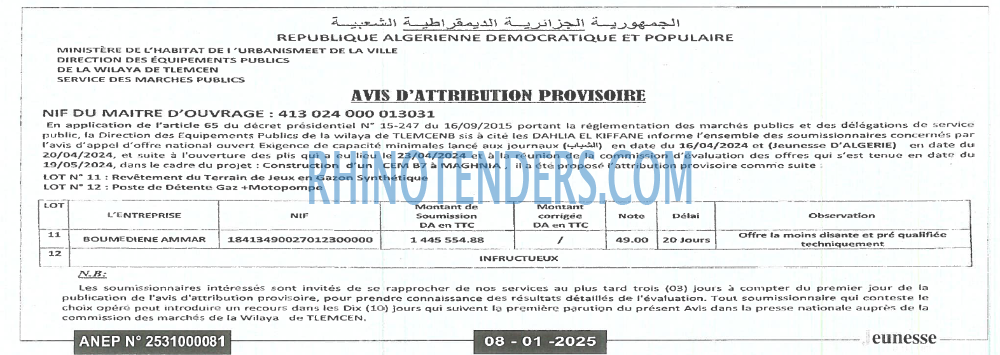 Jeunesse d'Algerie