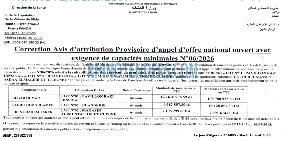 Le Jour d'Algérie