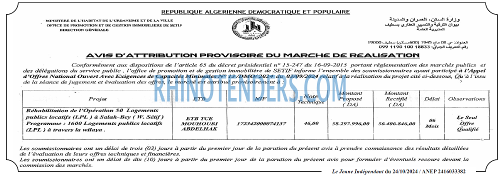 Le jeune indépendant