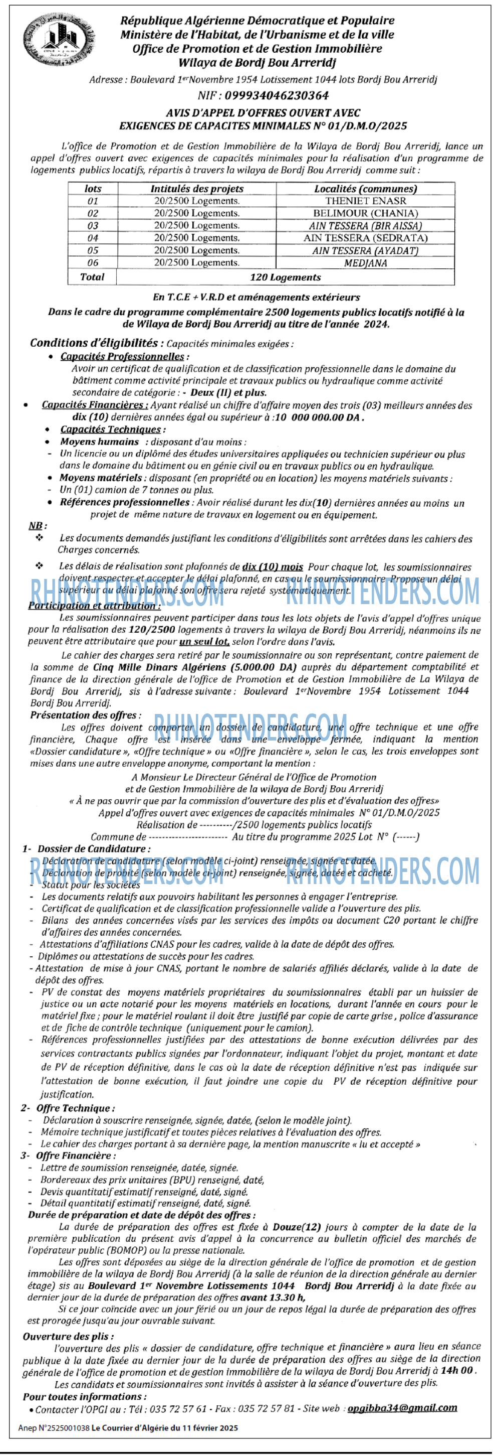 Le Courrier d'Algerie
