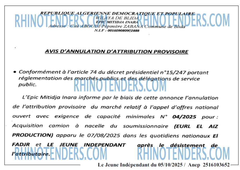 Le jeune indépendant