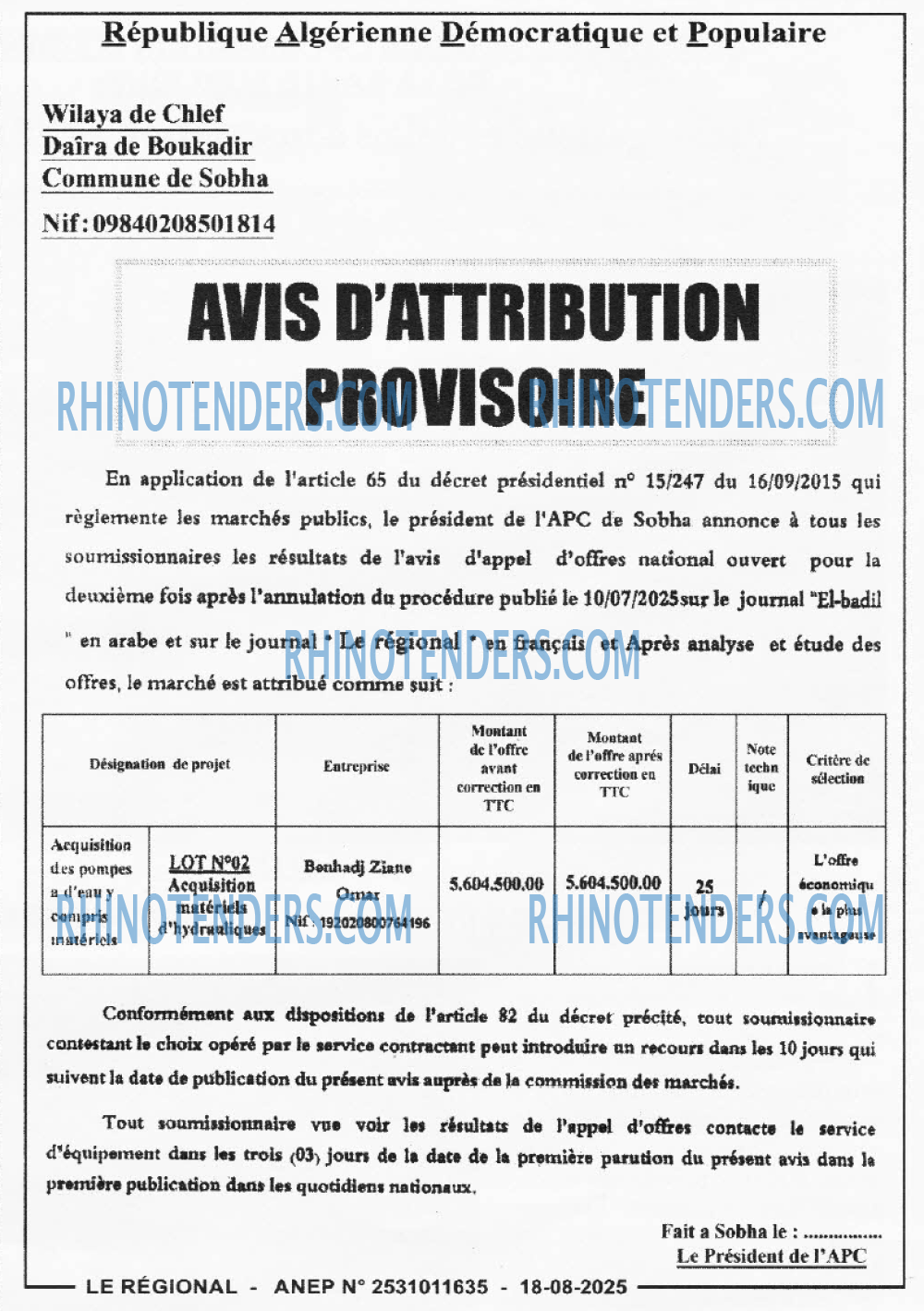 Régional
