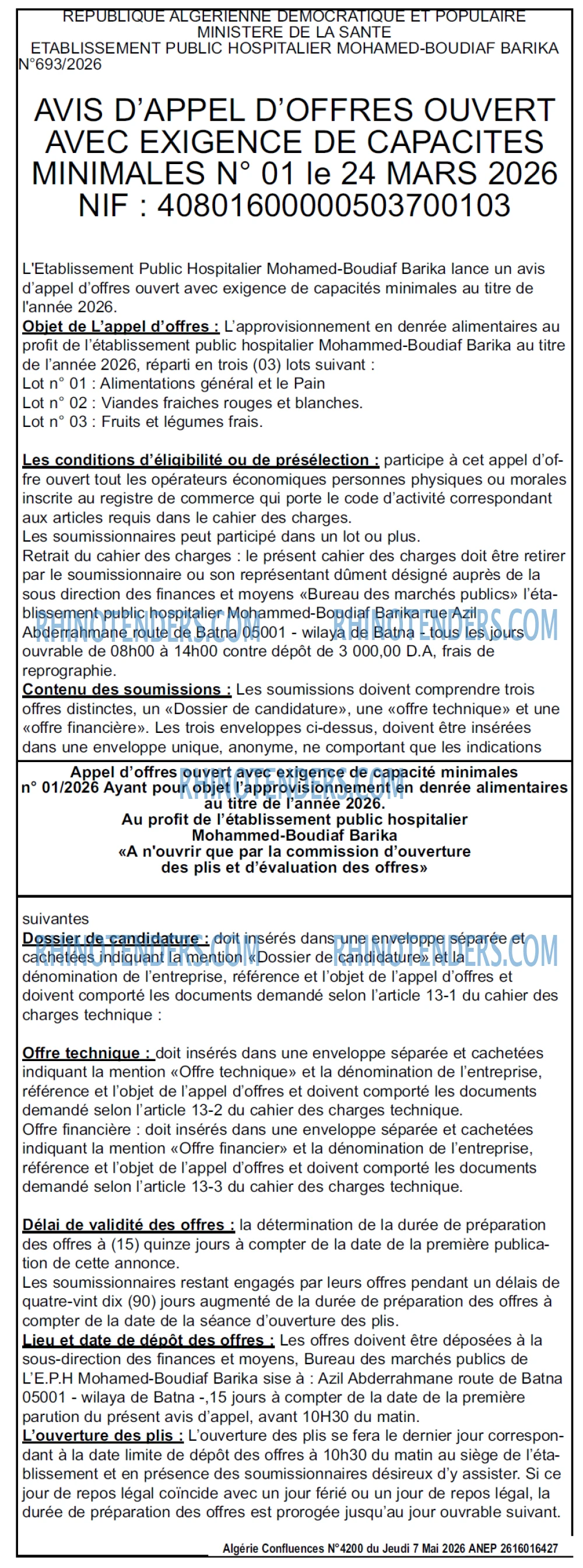 Algerie Confluence