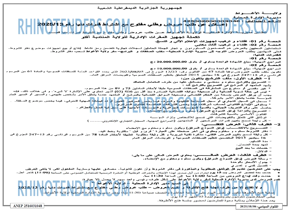 المشوار السياسي