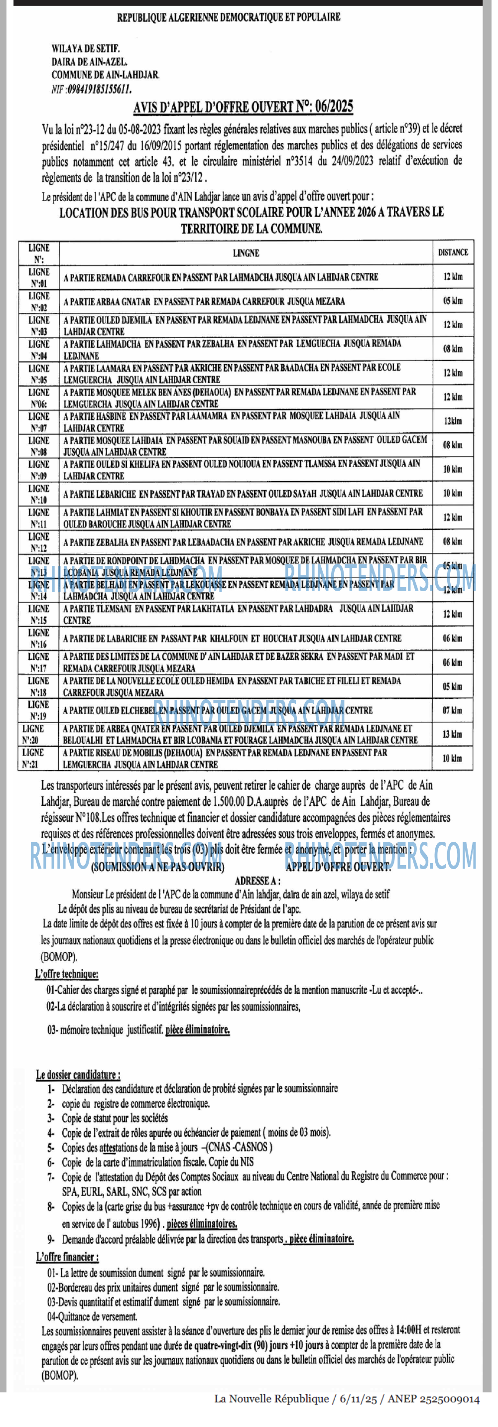 NOUVELLE REPUBLIQUE