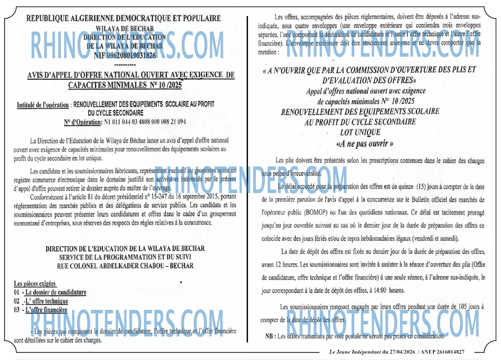 Jeune Independant