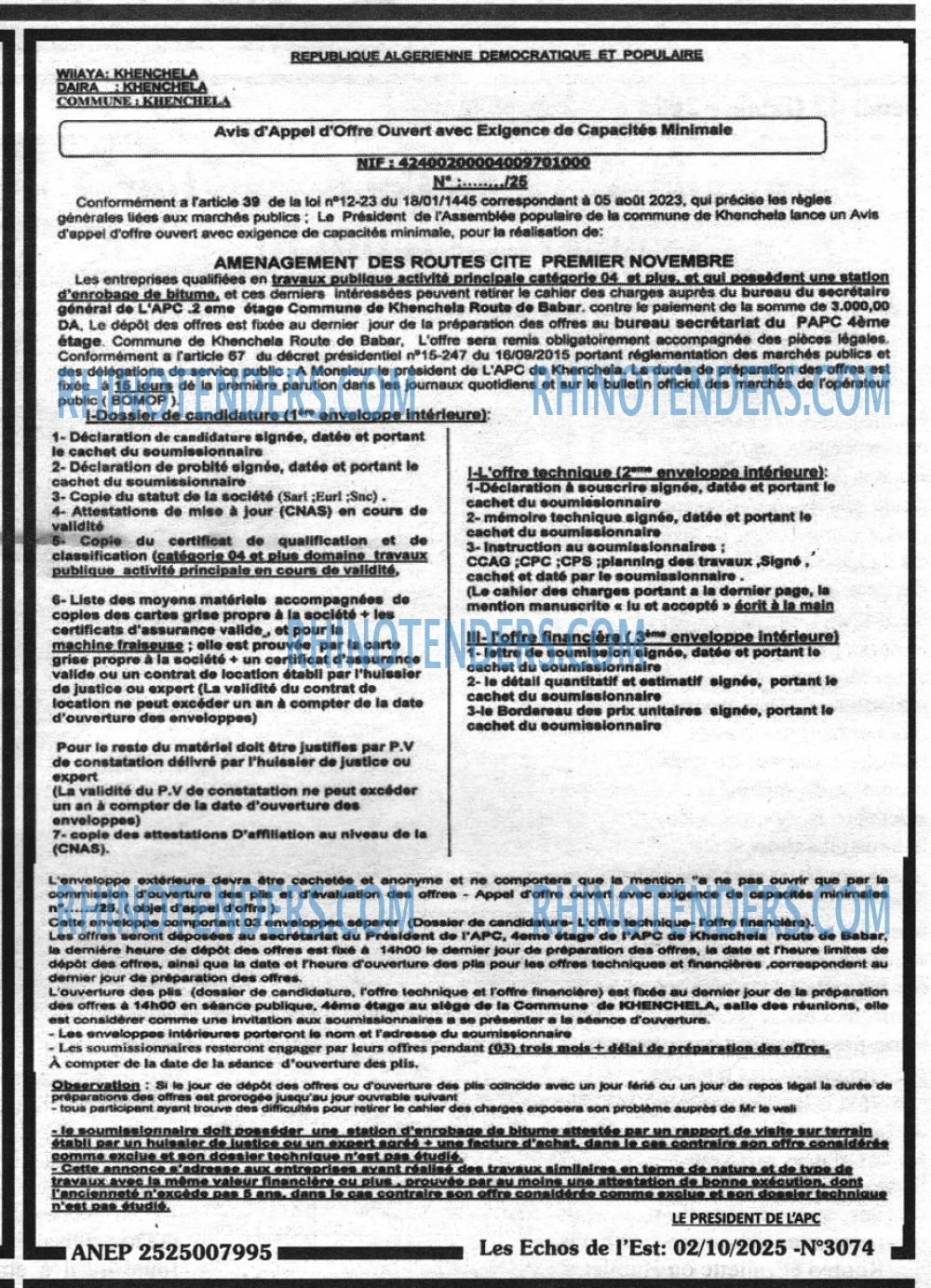 Les Echos de l'Est