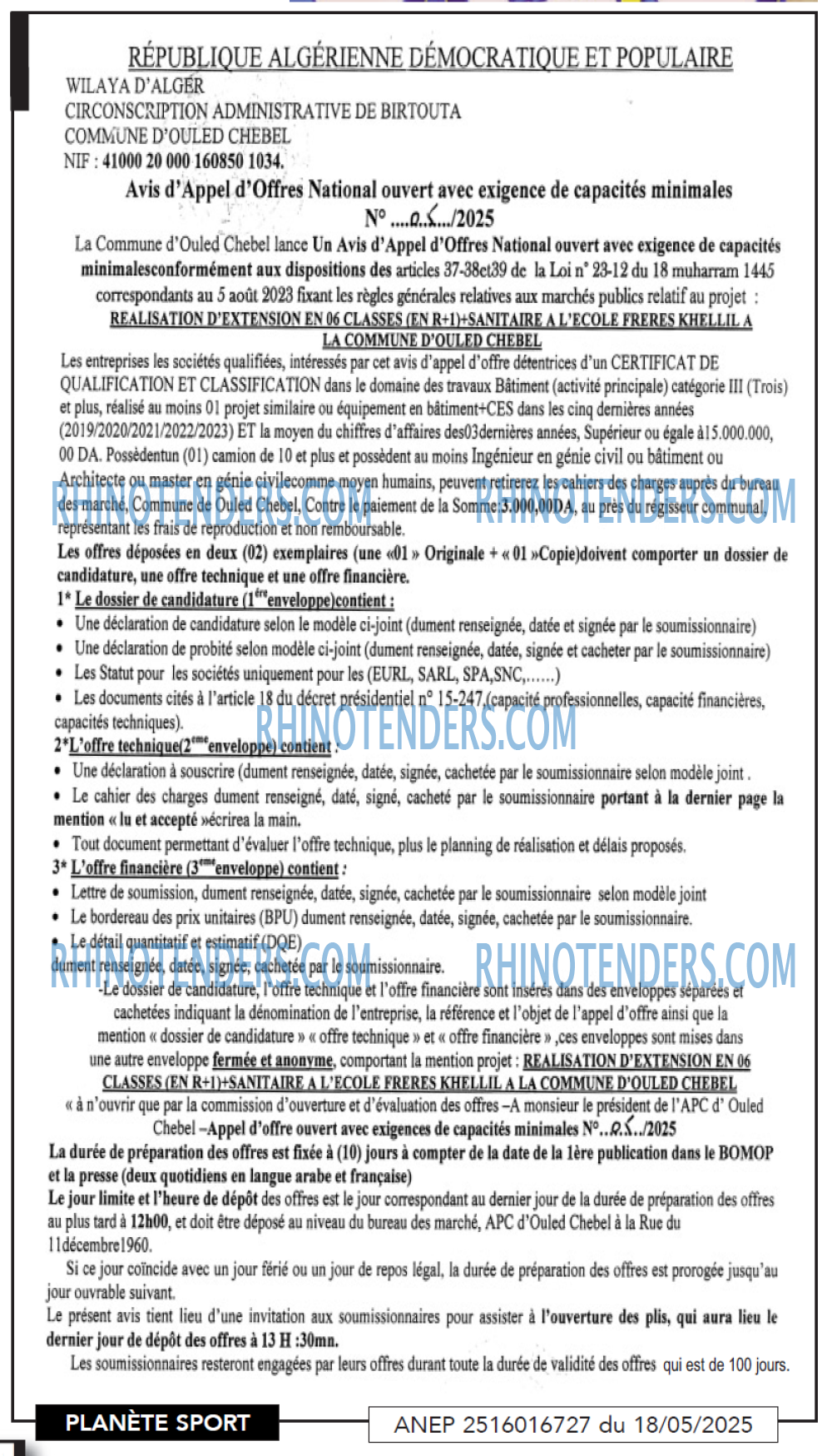 PLANETE SPORT
