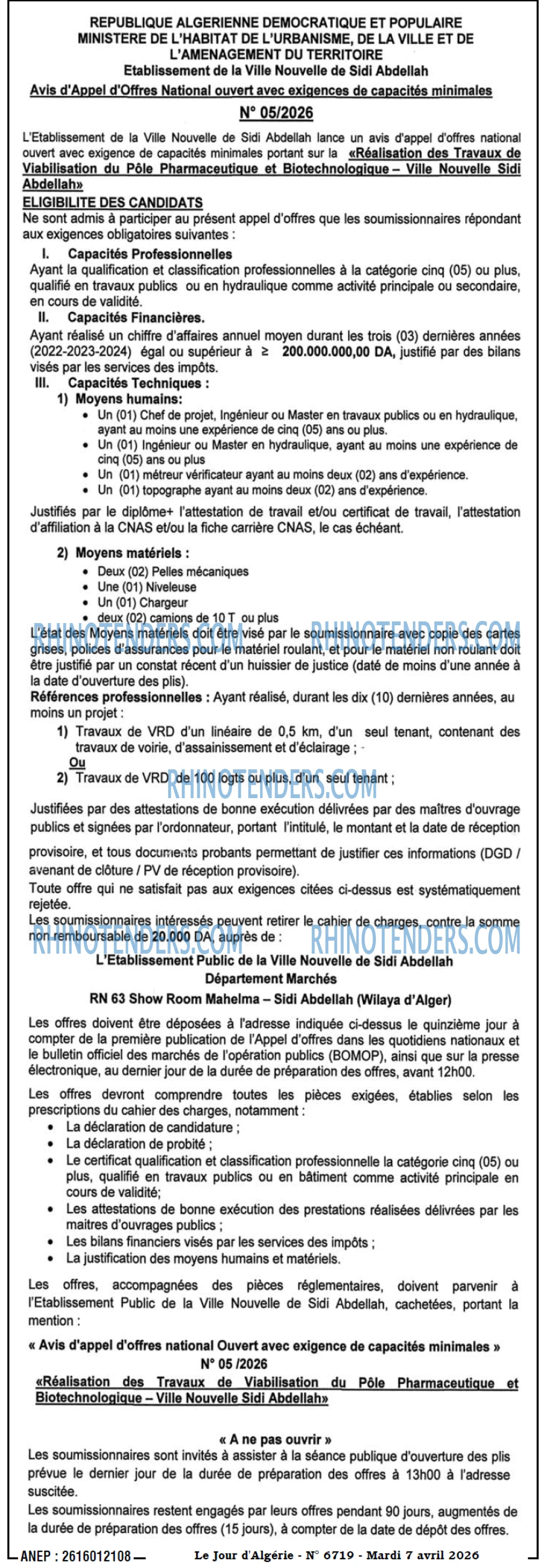 Le Jour d'Algérie