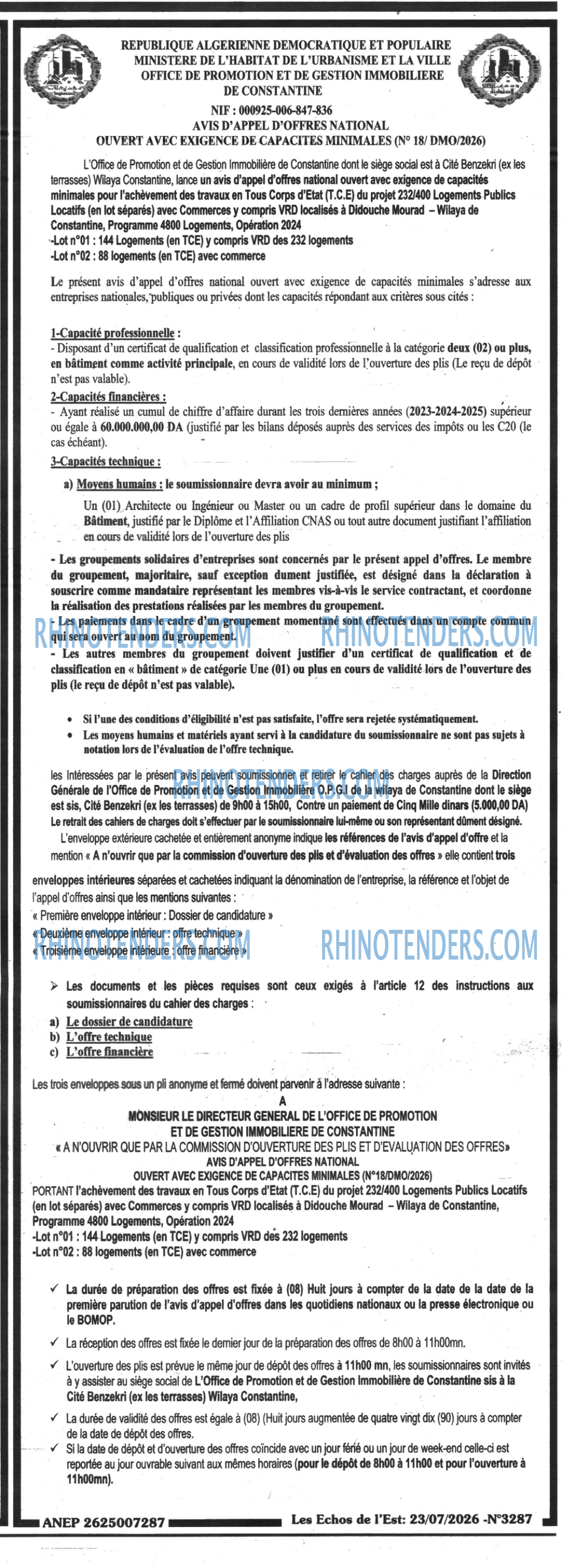 Les Echos de l'Est