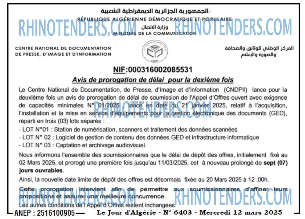 Le Jour d'Algérie