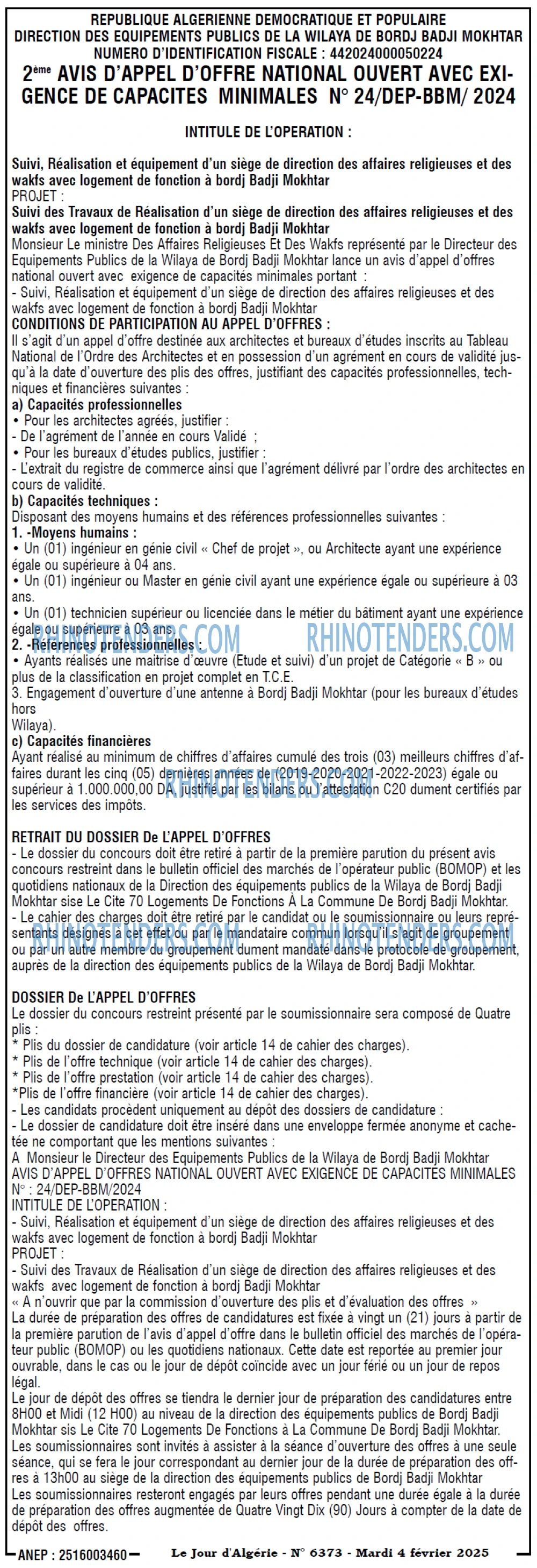 Le Jour d'Algérie