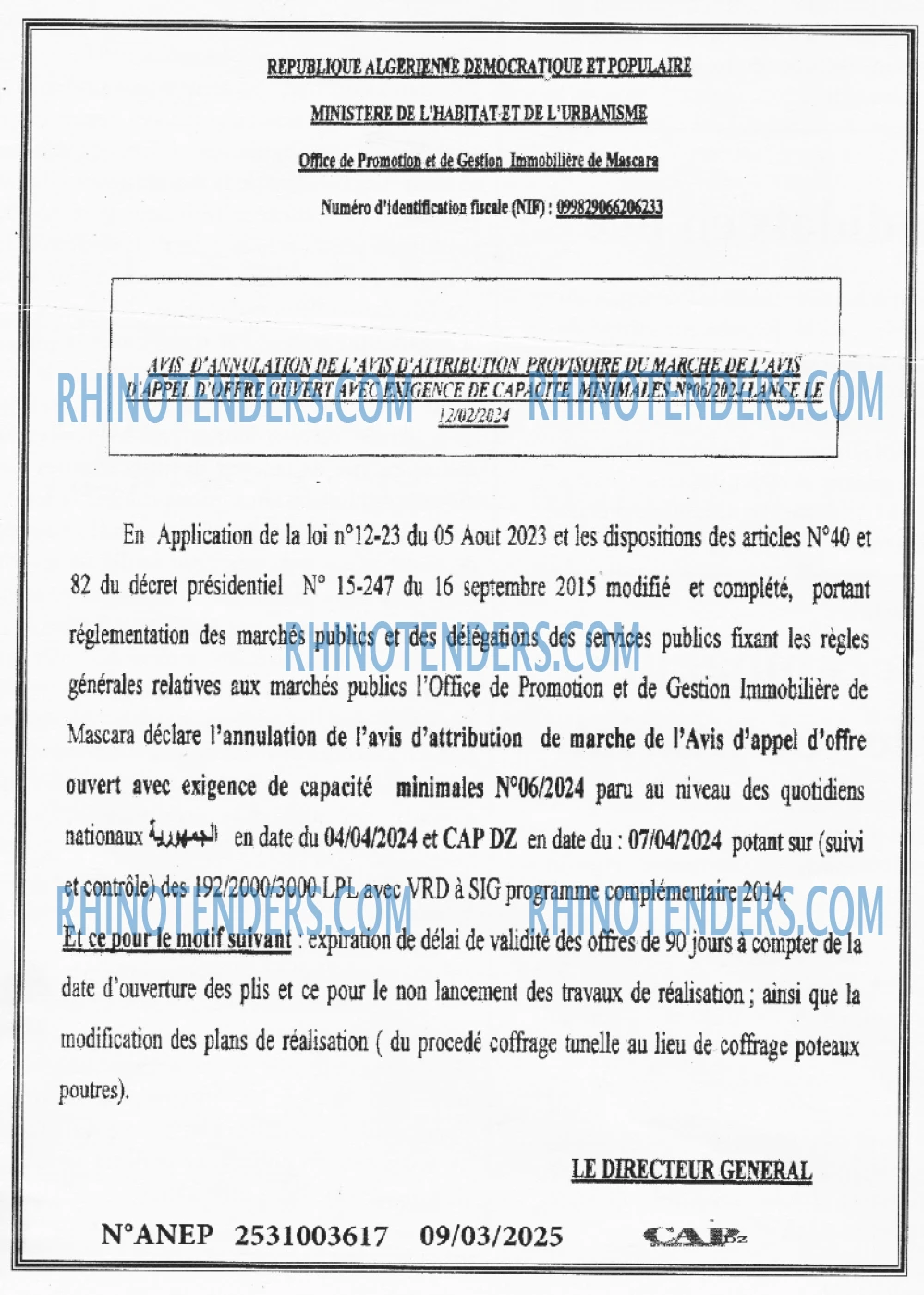 CAP OUEST