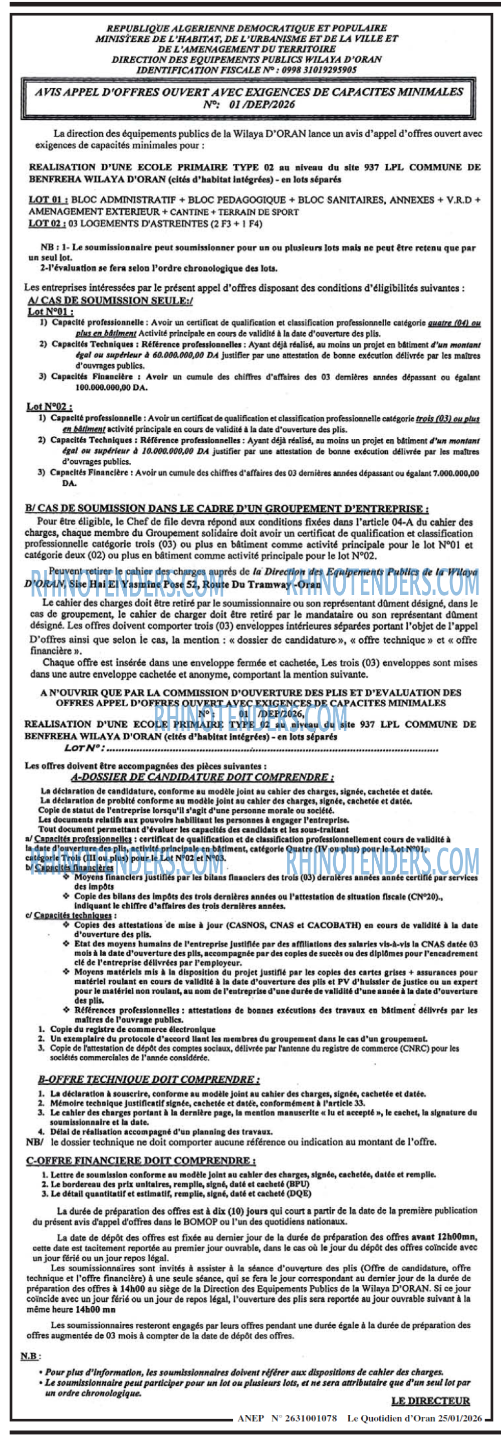 Le Quotidien d'Oran