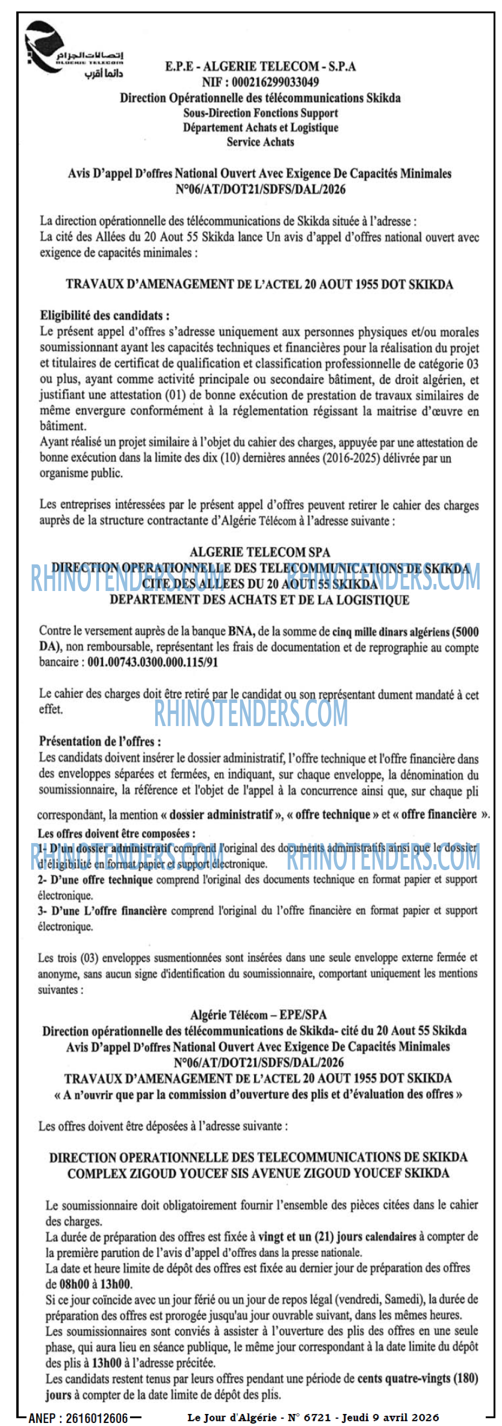 Le Jour d'Algérie