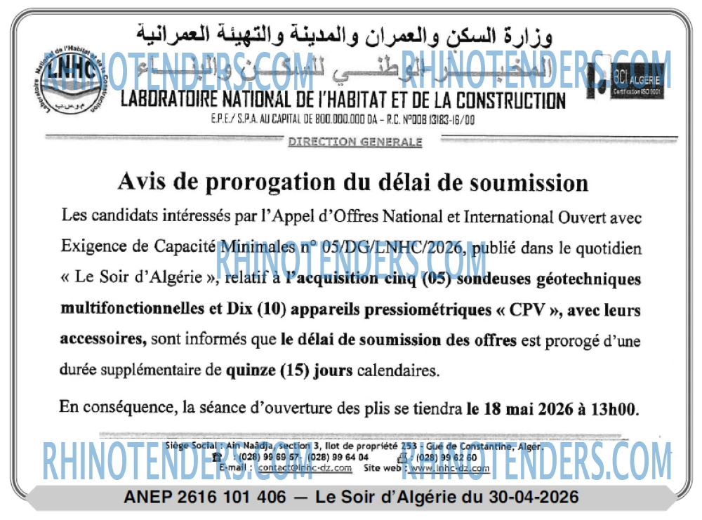 LE SOIR D'ALGERIE