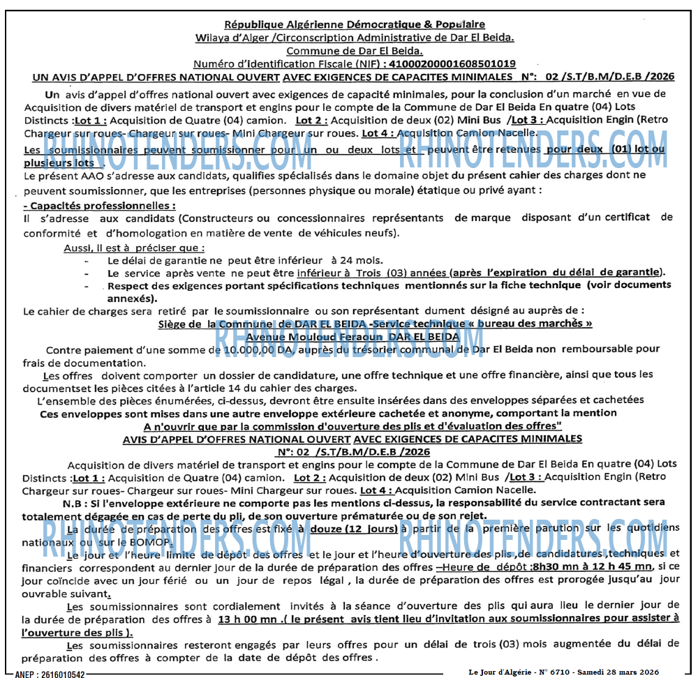Le Jour d'Algérie