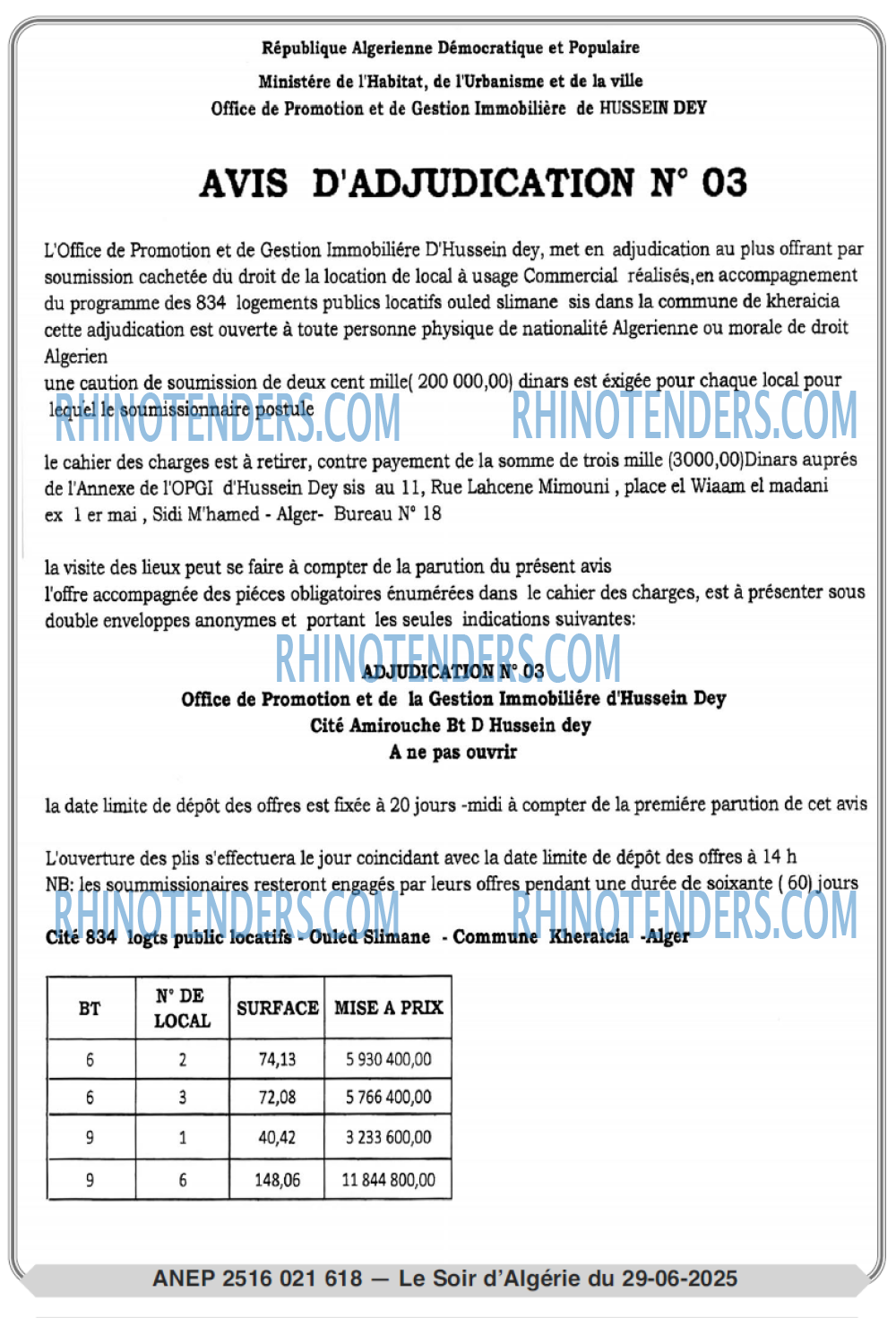 Le Jour d'Algérie