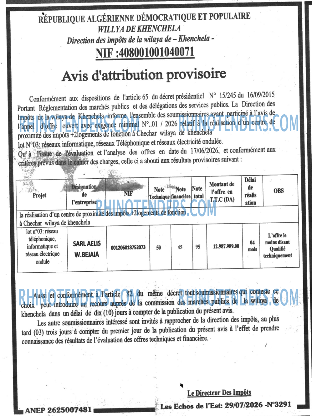 Les Echos de l'Est