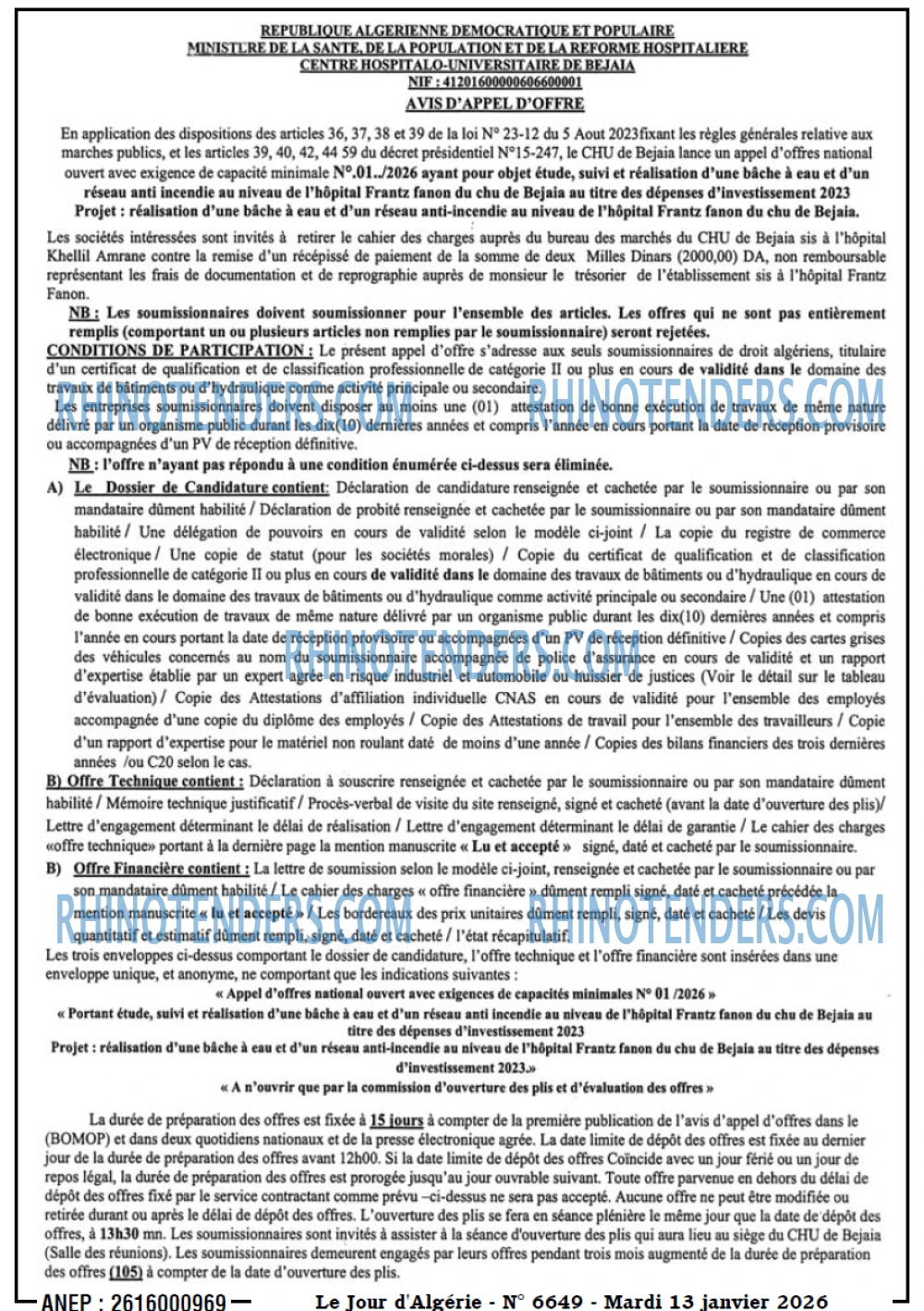 Le Jour d'Algérie