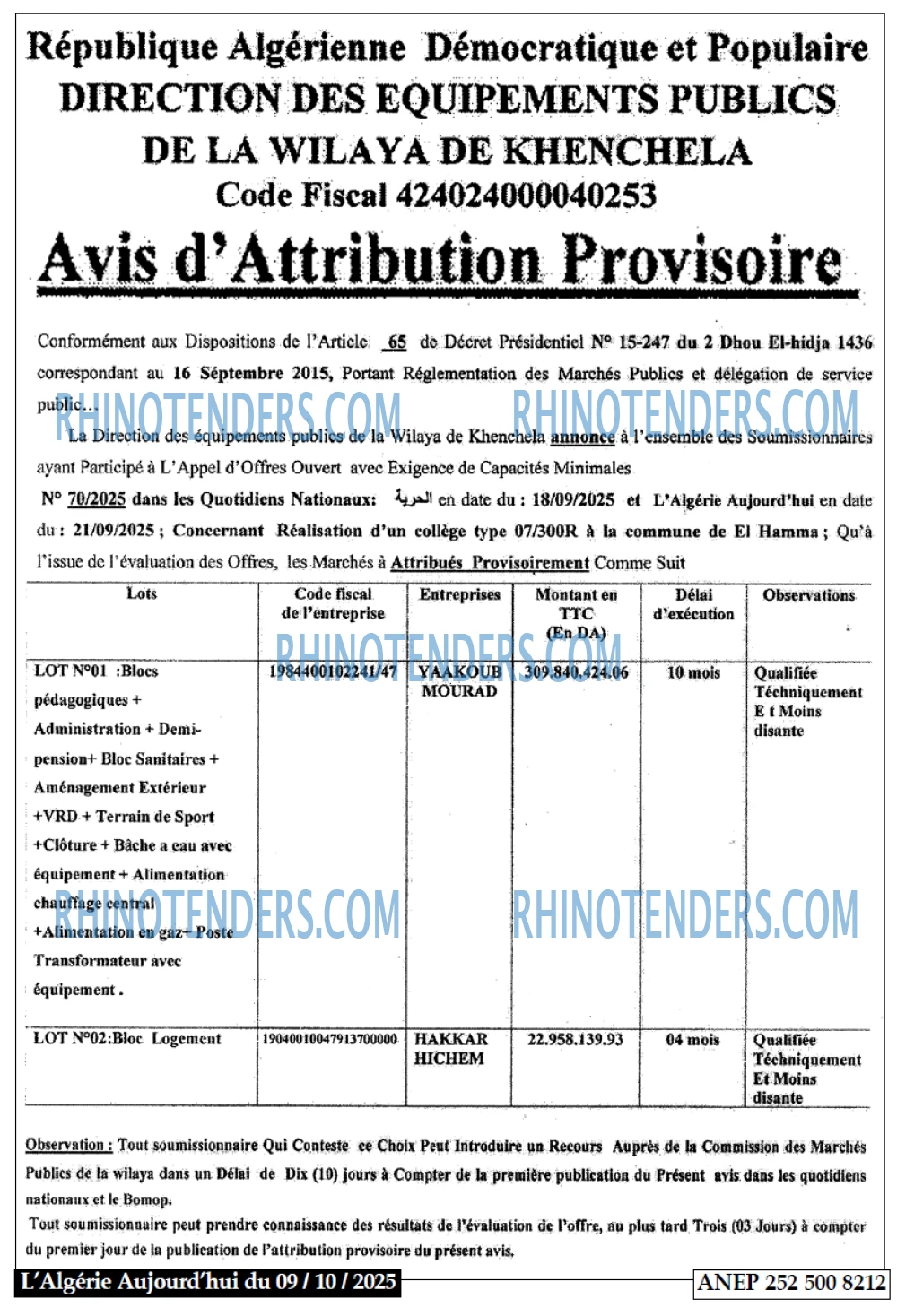 Aujourd'hui