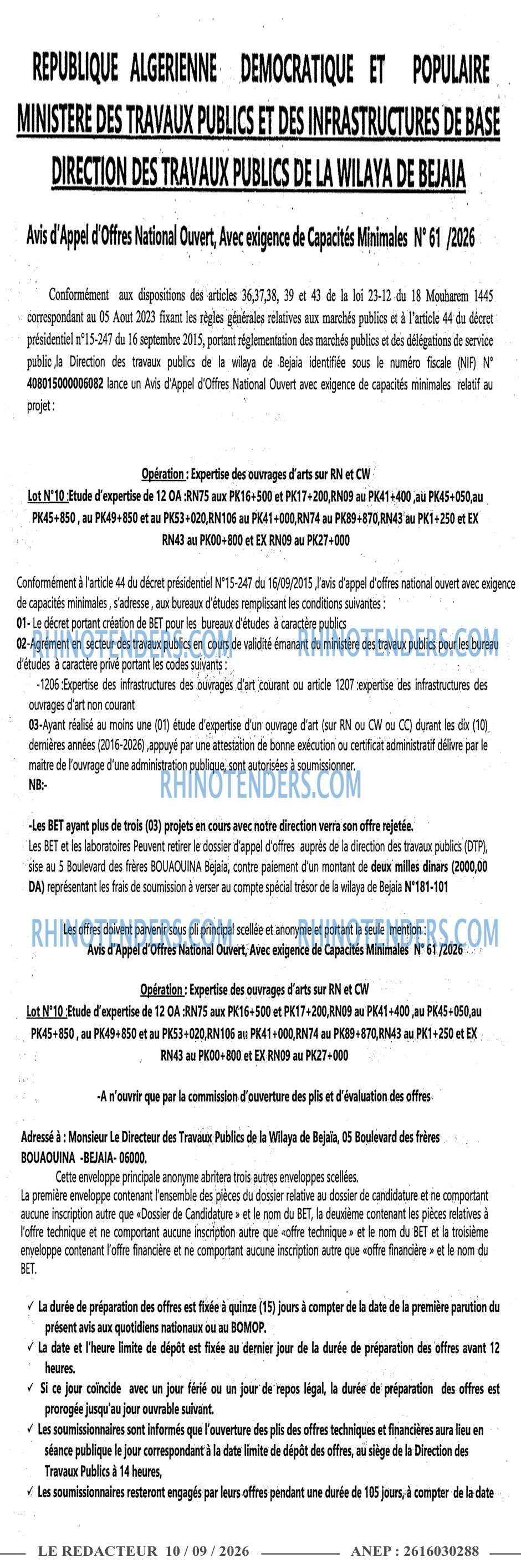 LE REDACTEUR