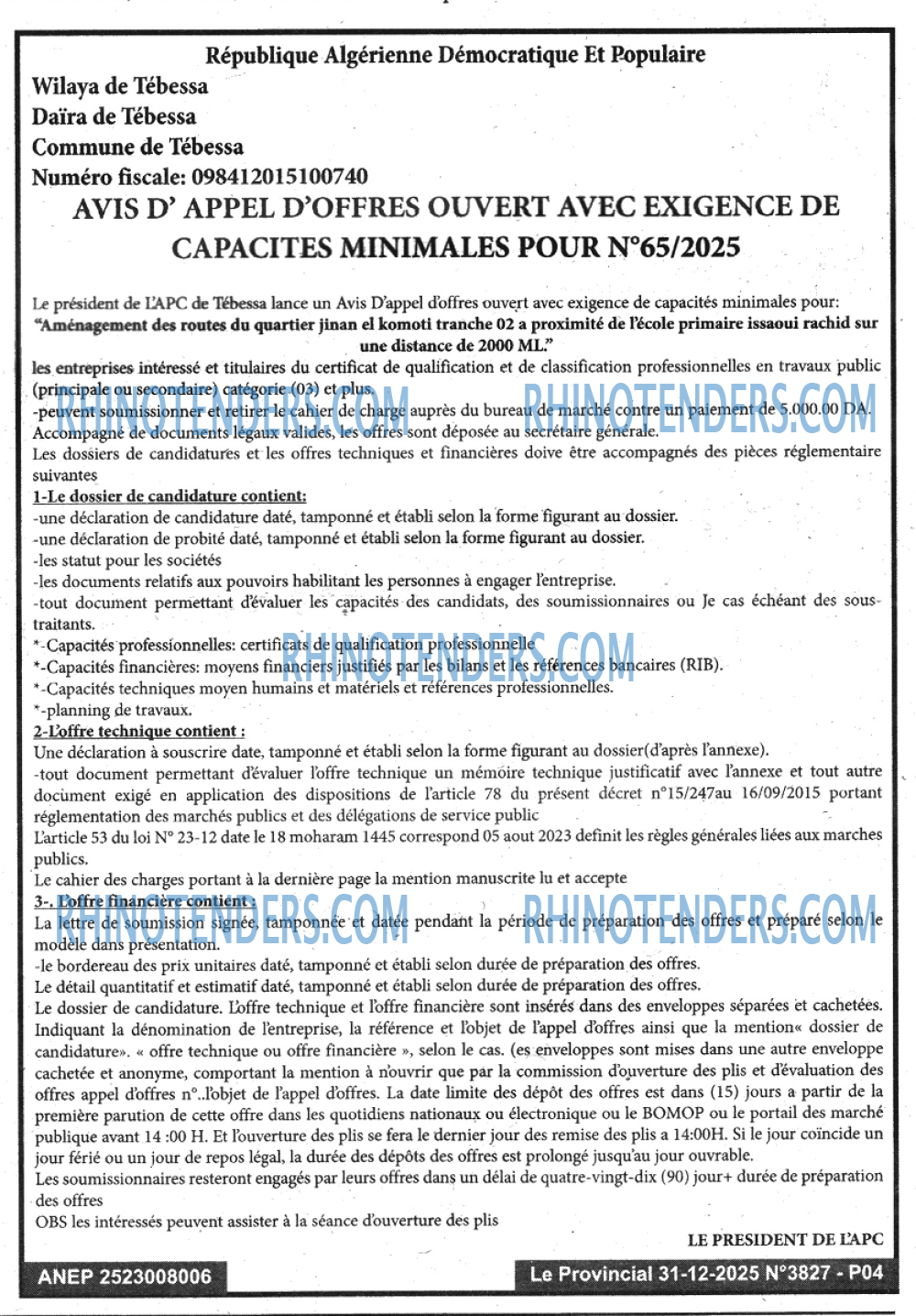 LE PROVINCIAL