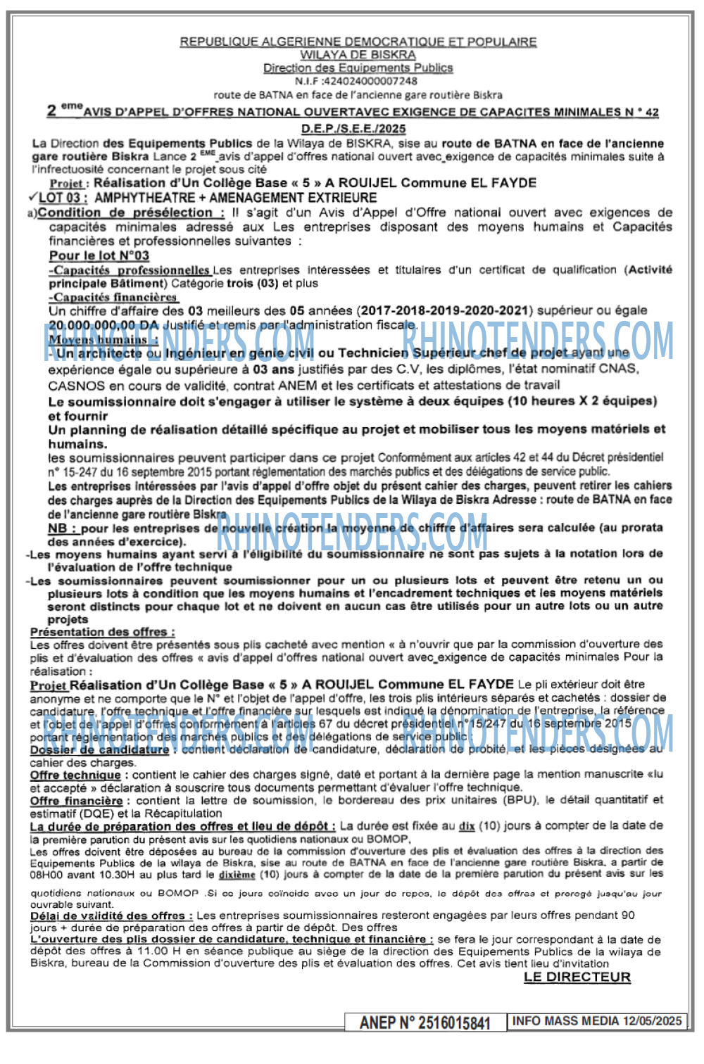 Infos Mass Media