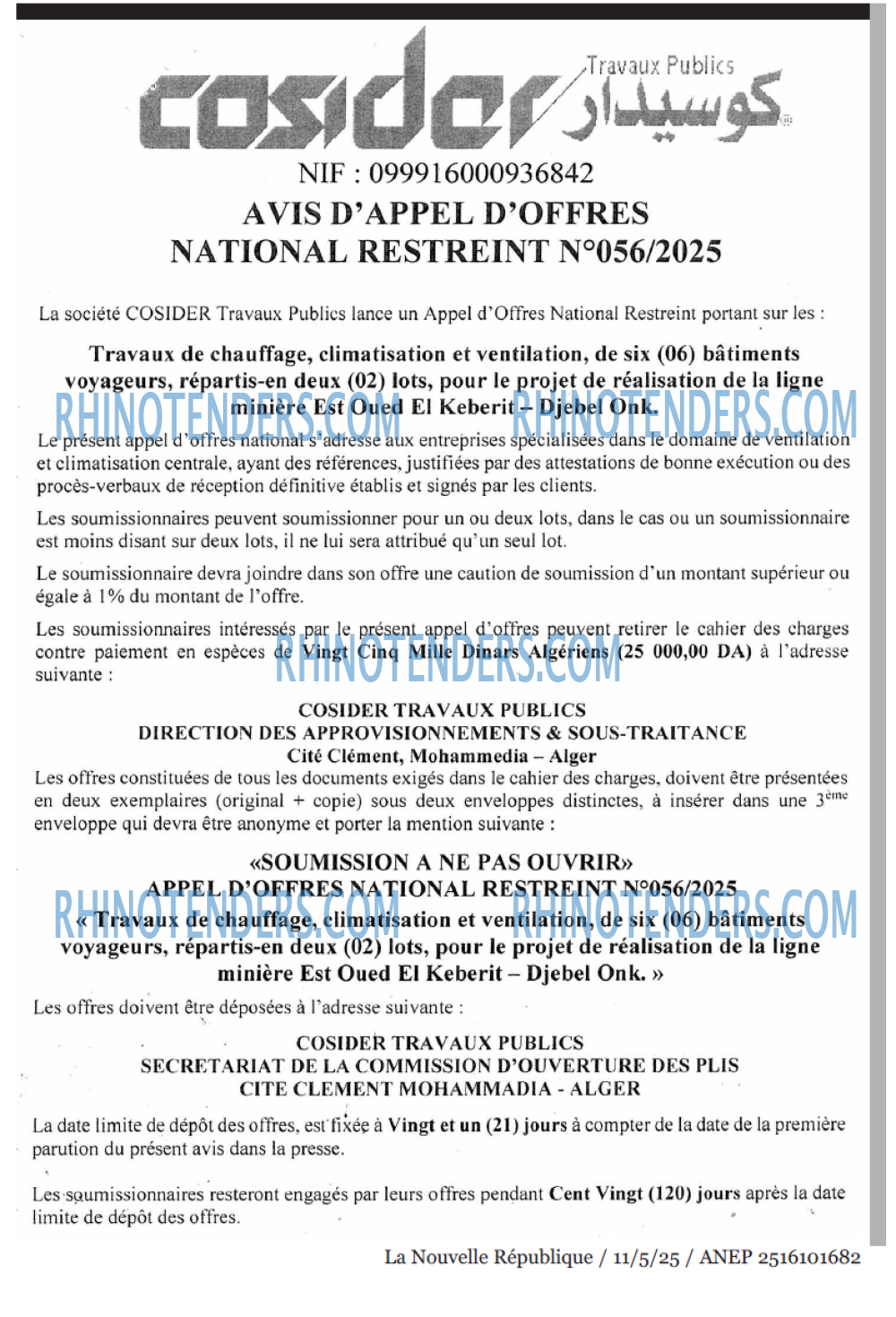 NOUVELLE REPUBLIQUE