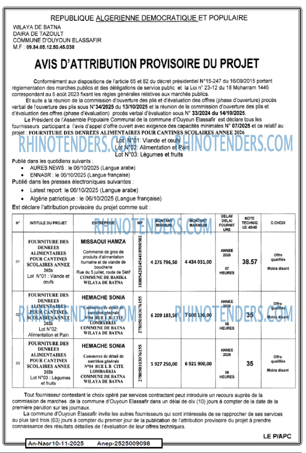 Aurès News