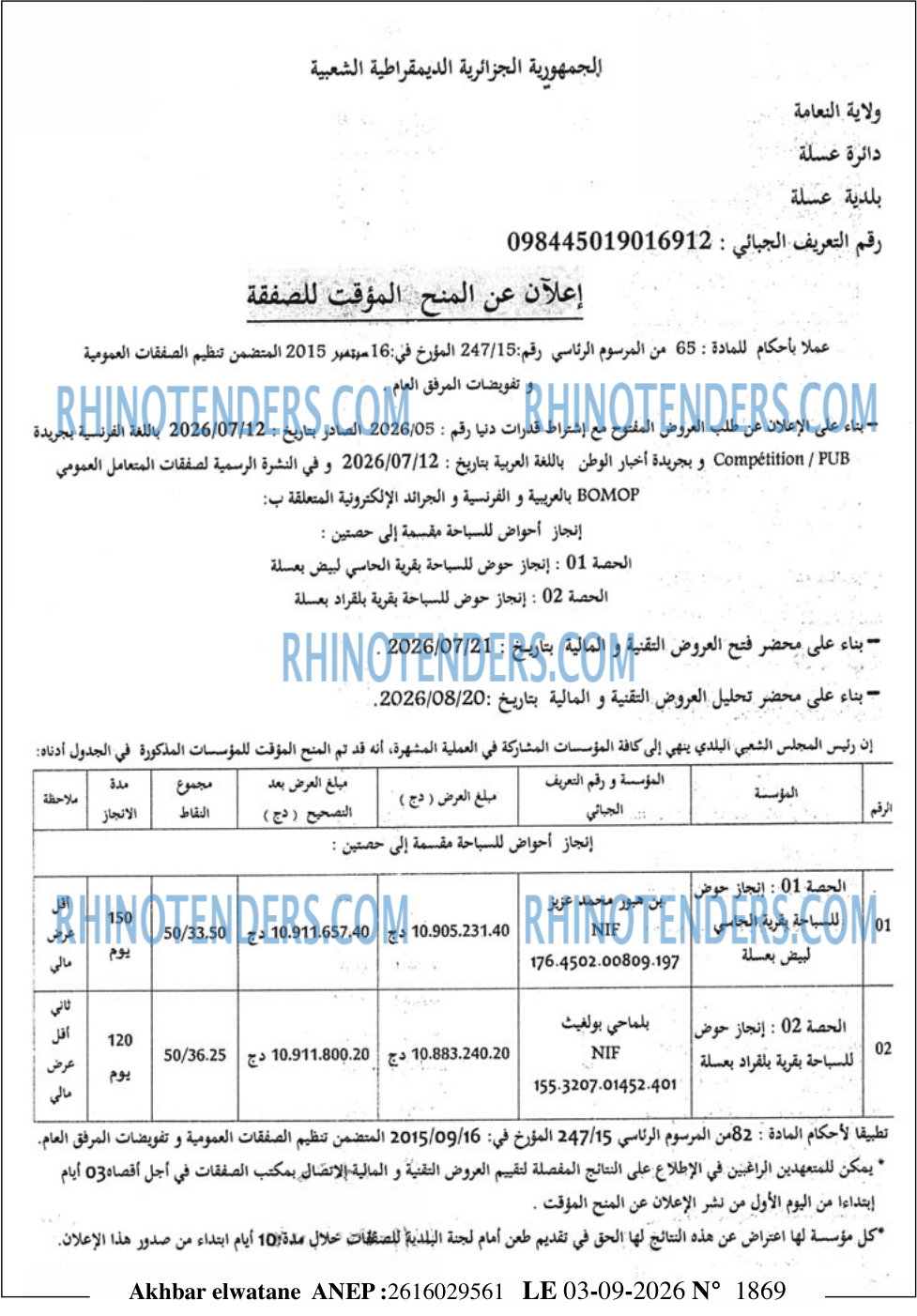 Akhbar Lwatan