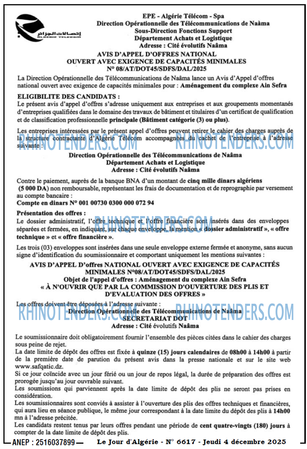 Le Jour d'Algérie