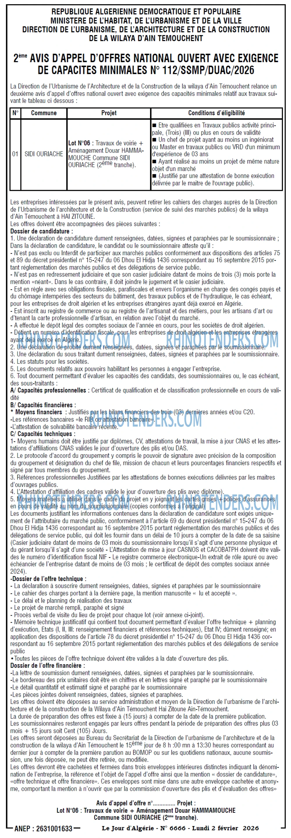 Le Jour d'Algérie